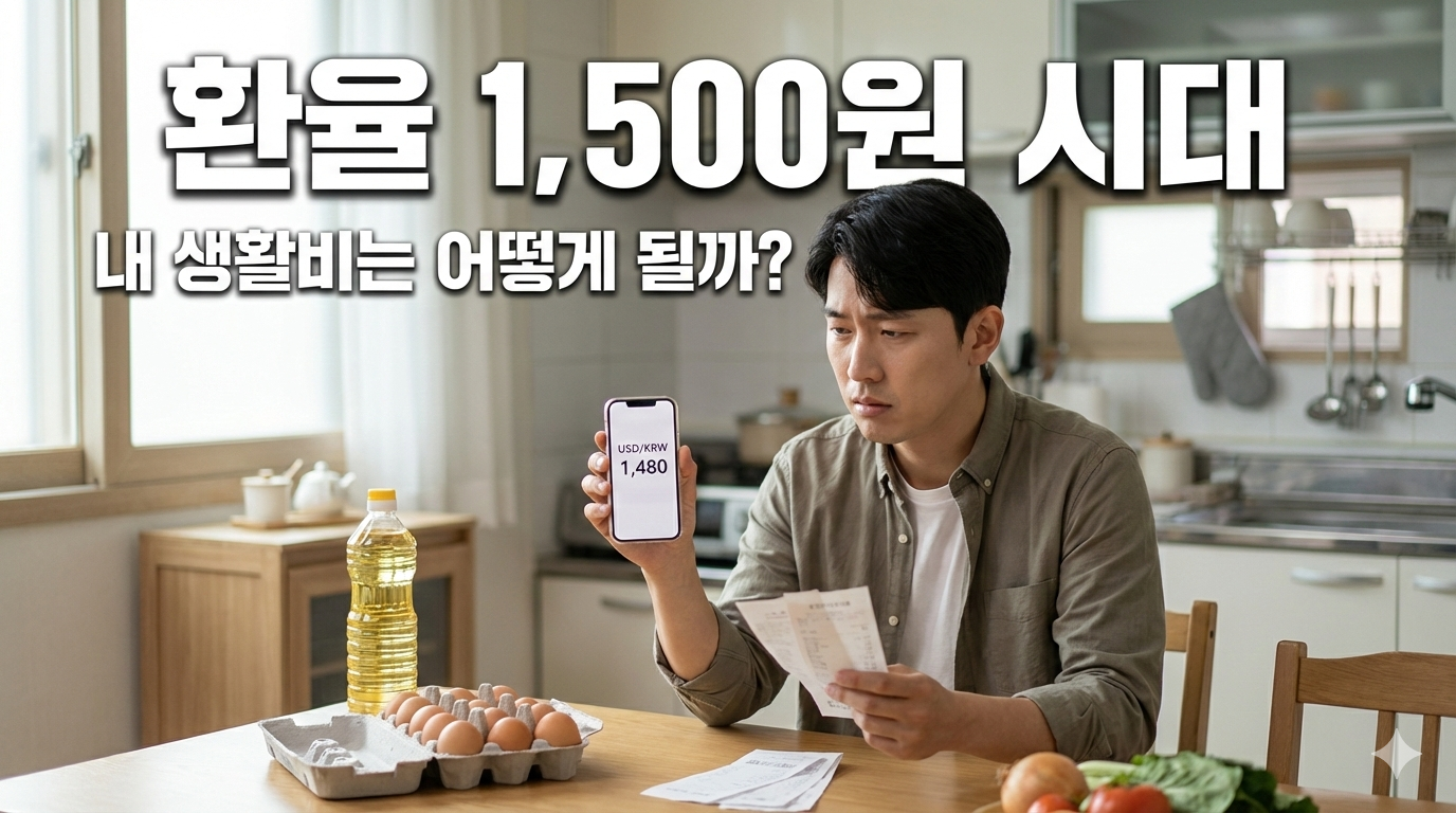 달러 환율 1500원 상승이 생활비에 미치는 영향
