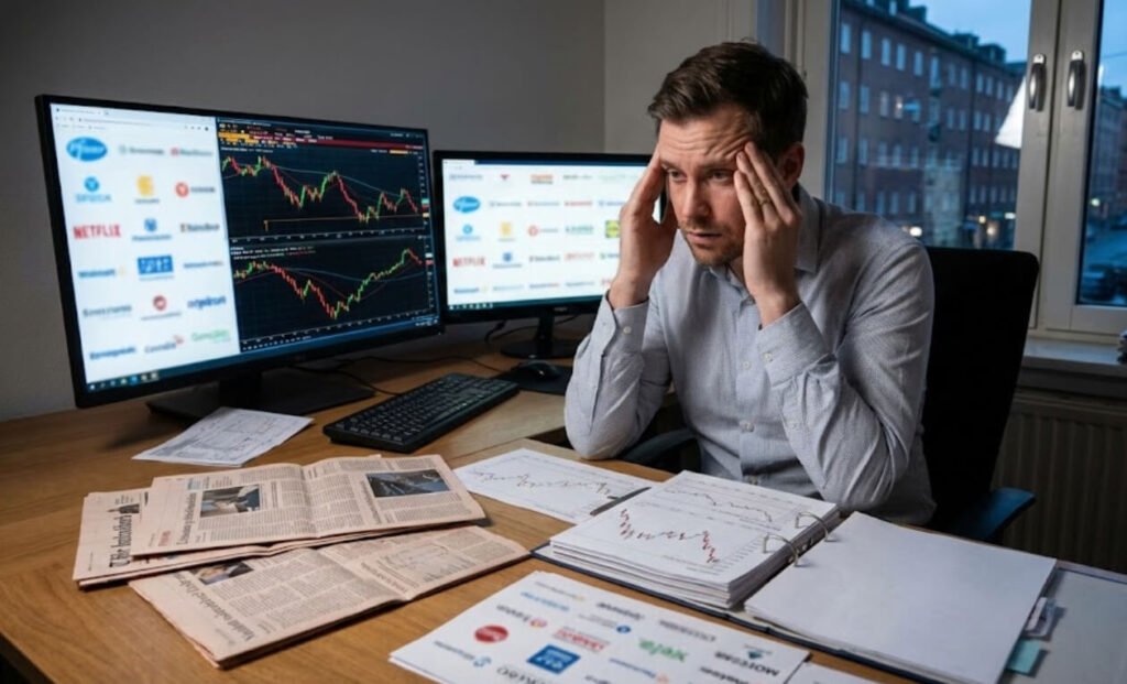 ETF 등장 이전 개인 투자자가 선택에 어려움을 느끼는 모습